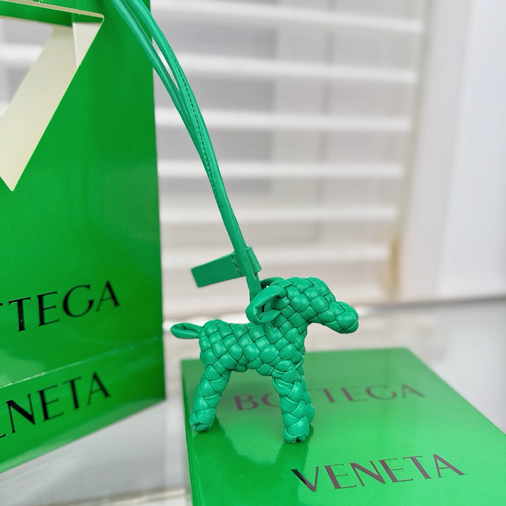 Bottega Veneta dog charm